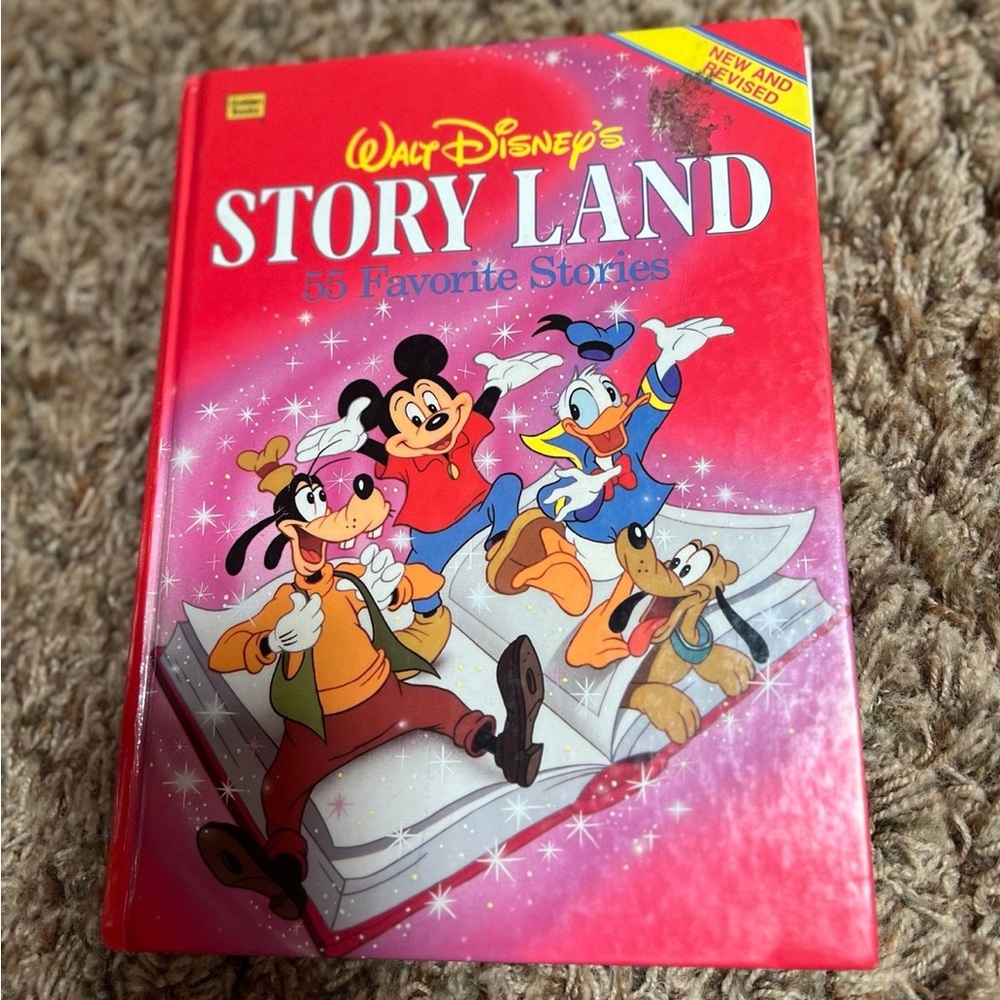 Walt disneys story land book
